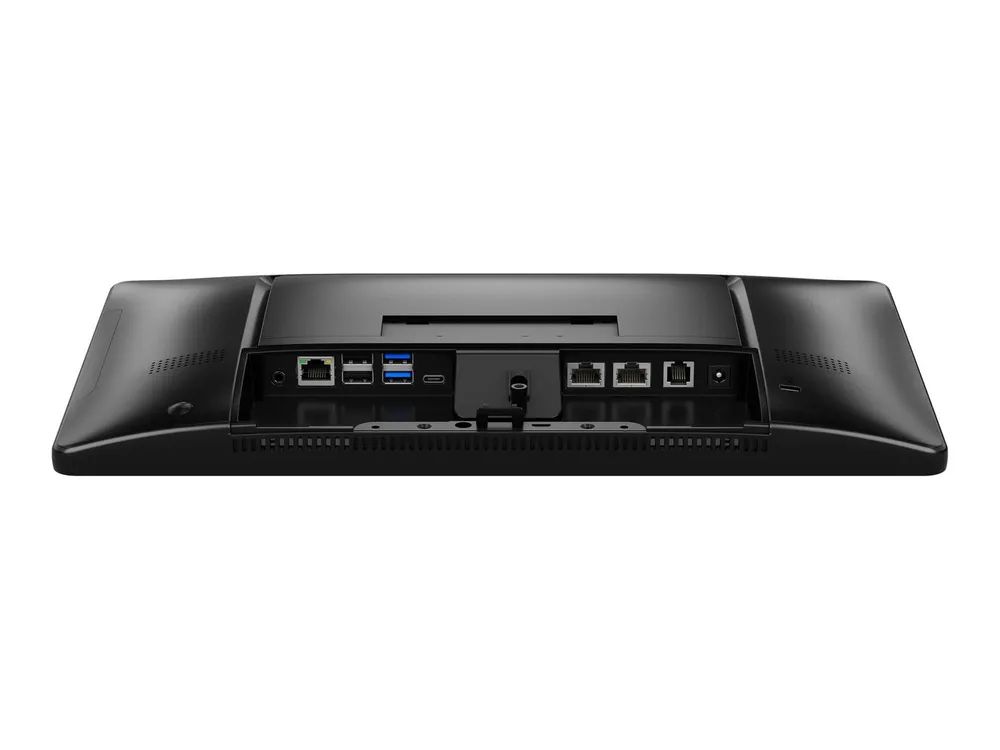 Elo Touch Solutions Elo E-Series 3 - All-in-One (Komplettlösung) - N-series N97 - RAM 8 GB - SSD 128 GB - NVMe - UHD Graphics - 1GbE, Wi-Fi 6, Bluetooth 5.3 - WLAN: 802.11a/b/g/n/ac/ax, Bluetooth 5.3 - kein Betriebssystem - Monitor: LED 39.6 cm (15.6