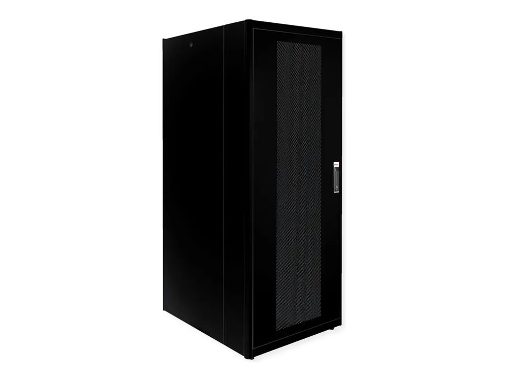 ROLINE Basic - Schrank Netzwerkschrank - perforierte Tür, 800x1000 BxT - RAL 9005, Jet Black - 42HE - 48.3 cm (19")