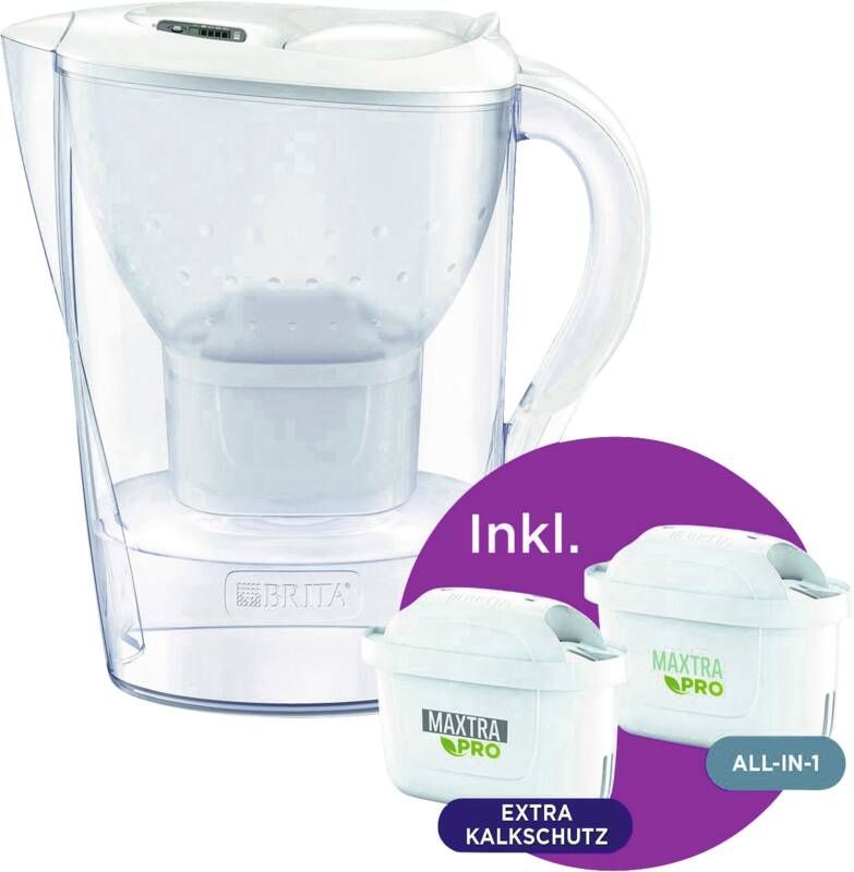 Brita Marella Inkl. 1 MAXTRA PRO ALL-IN-1 und 1 EXTRA KALKSCHUTZ