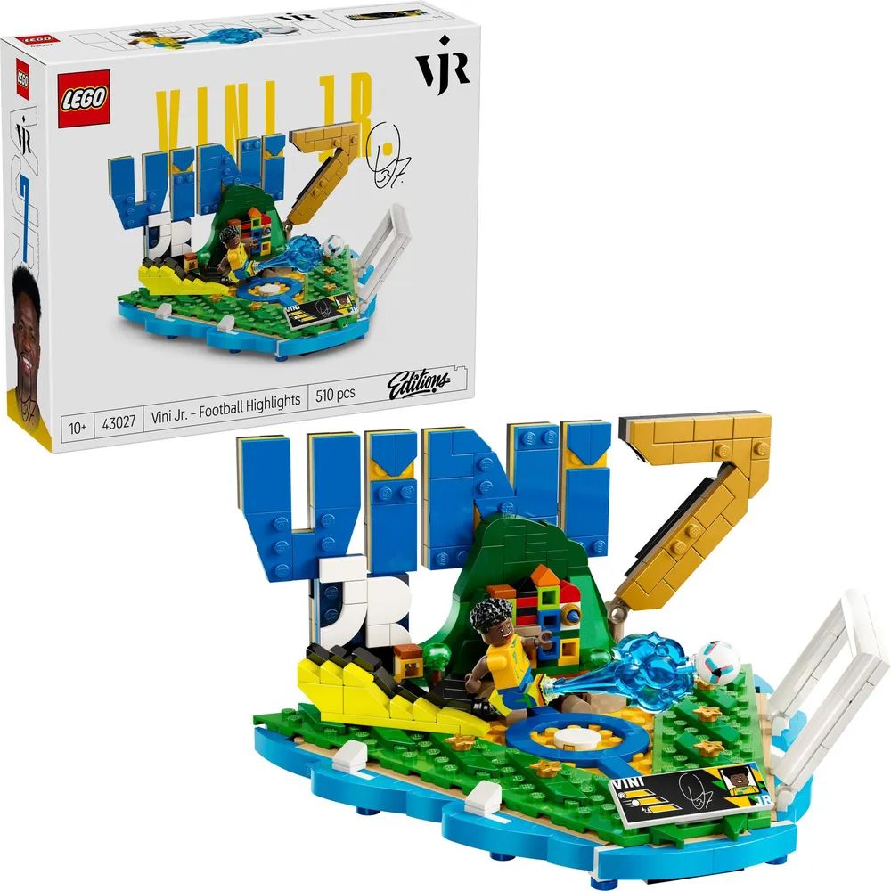 LEGO 43027 Editions Vini Jr. - Fußball-Highlights