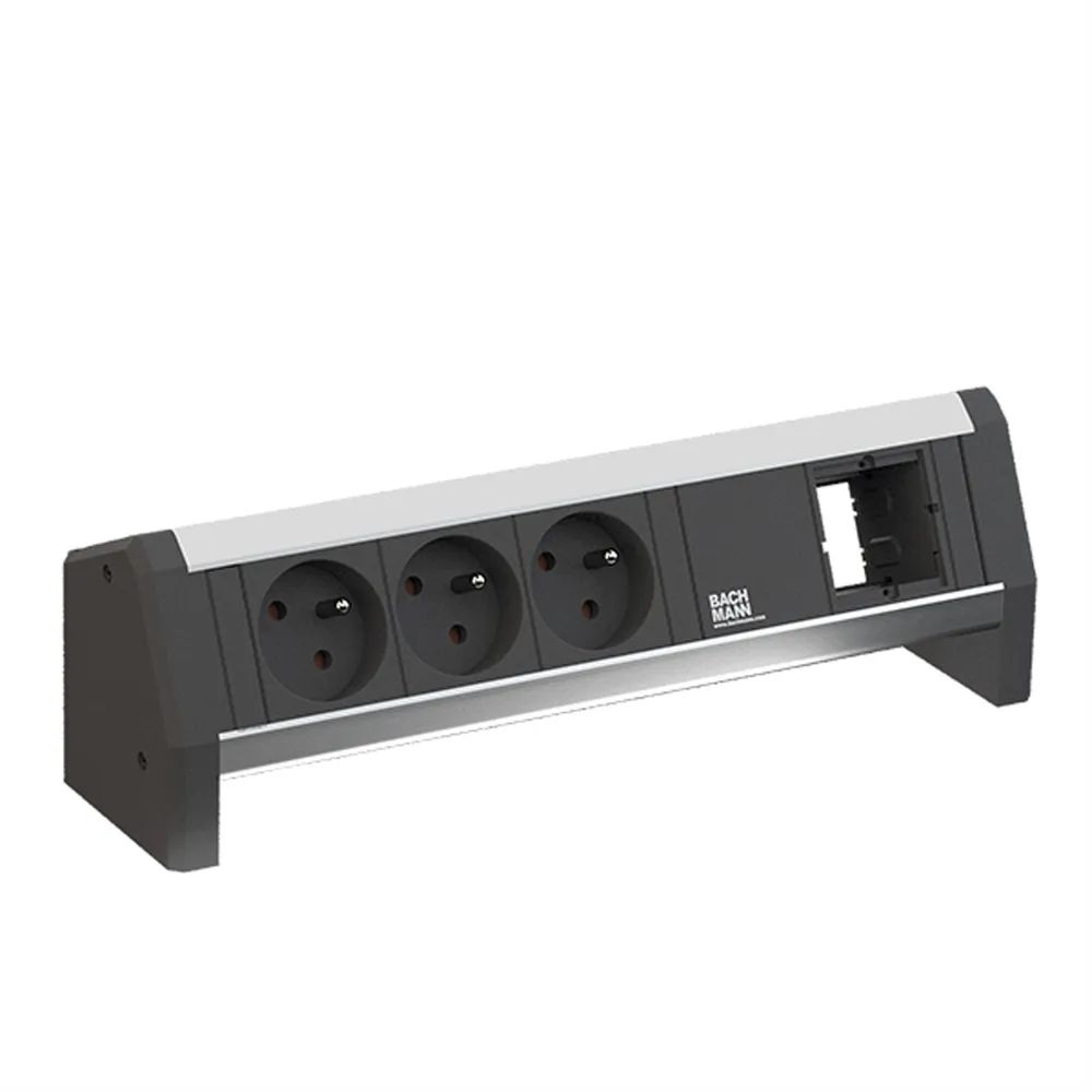 BACHMANN DESK 3xUTE 1xCM Strom 1,0m GST18