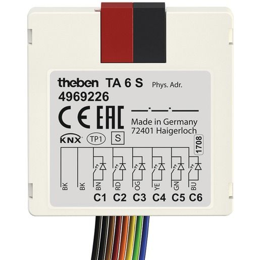 Theben TASTERSCHNITTSTELLE 6FACH UP / THEBEN T4969226 KNX T4969226