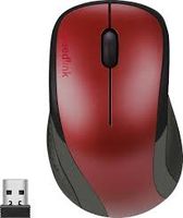 SPEEDLINK KAPPA Mouse - Maus - Für Rechtshänder - optisch - 3 Tasten - kabellos - 2.4 GHz - kabelloser Empfänger (USB)
