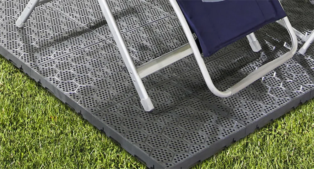 Brunner Kunststoff-Rost DECK-FIT grau