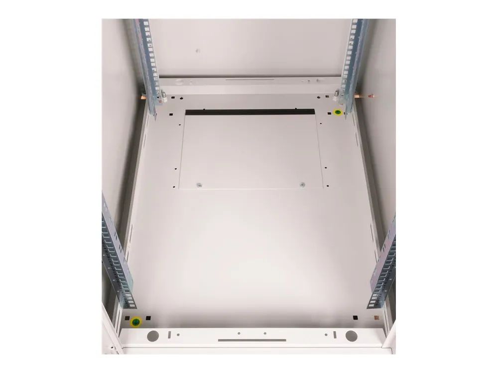 ROLINE Basic - Schrank Netzwerkschrank - Glas Tür, 600x800 BxT - RAL 7035, Hellgrau - 42HE - 48.3 cm (19")