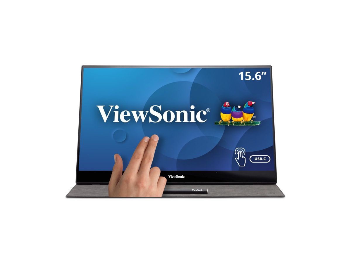 ViewSonic TD1655 - LED-Monitor - 40.6 cm (16")