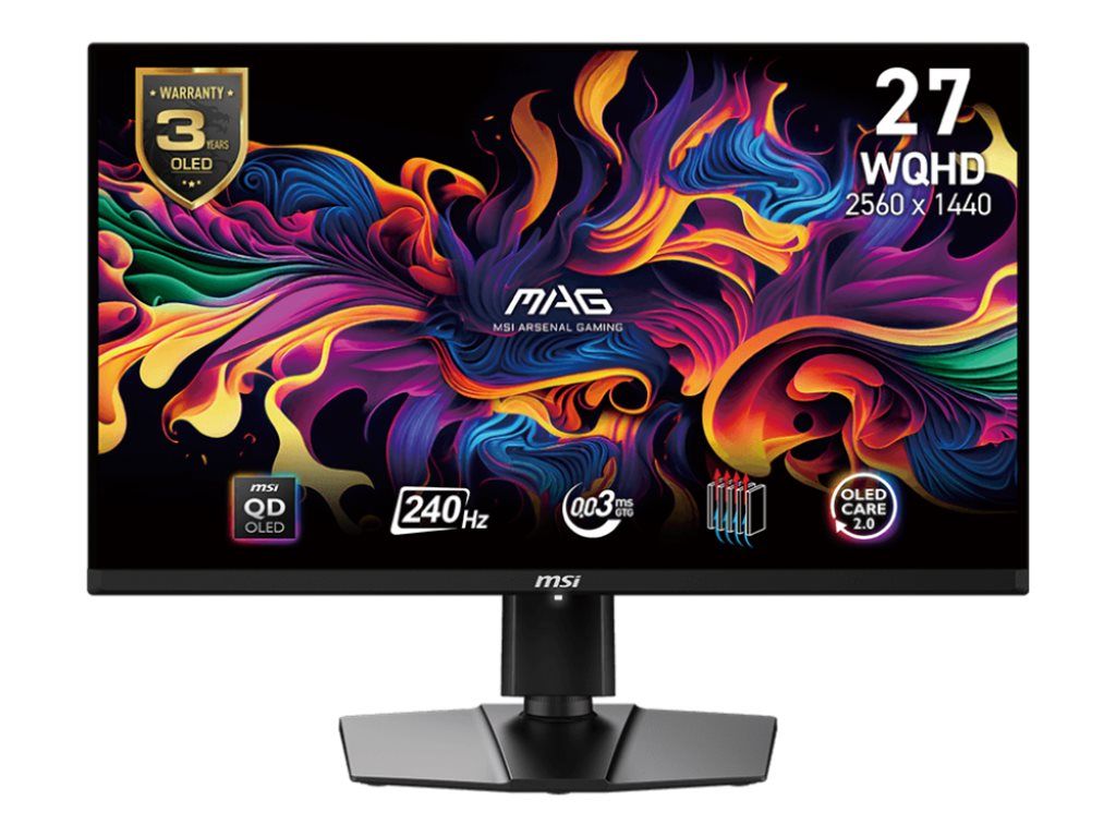 MSI MAG 271QPXDE QD-OLED E2 - OLED-Monitor - Gaming - 68.6 cm (27")