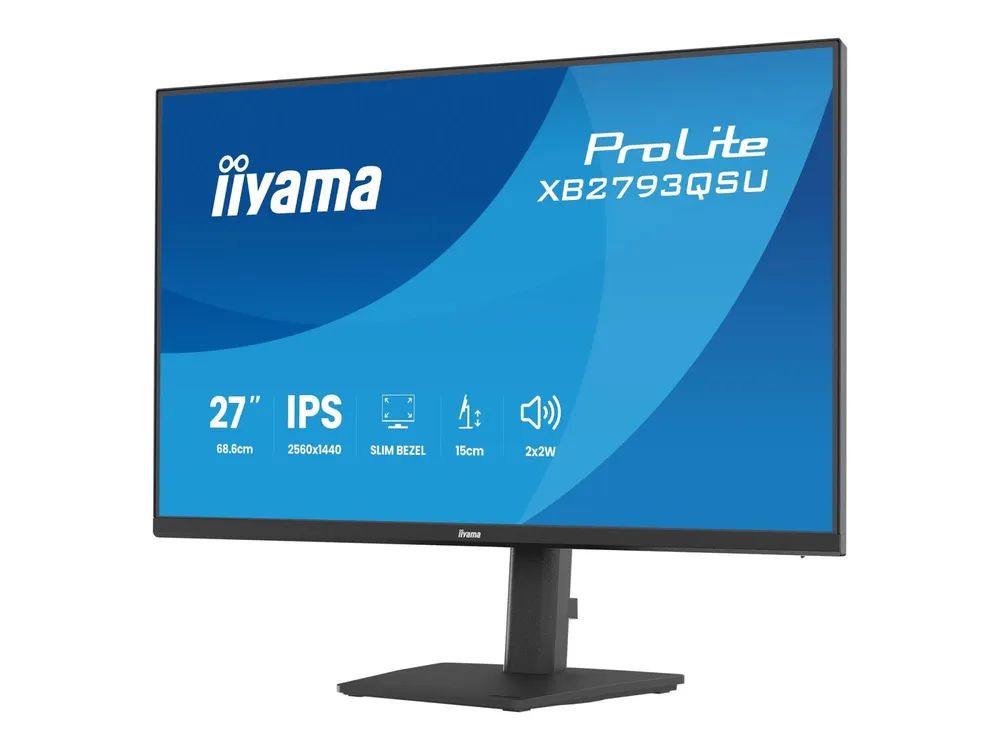 Iiyama XB2793QSU-B1/27'' QHD IPS 120Hz - 68,6 cm - 27"