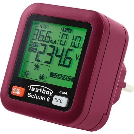 Testboy STECKDOSENPRÜFGERÄT / TESTBO TV SCHUKI 6 61610000