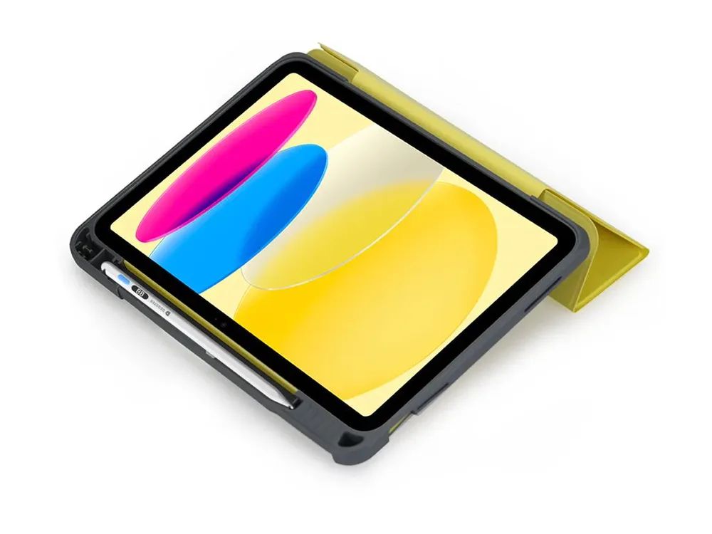DEQSTER MAX - Flip-Hülle für Tablet - widerstandsfähig - Polyurethan, Polycarbonat, Thermoplastisches Polyurethan (TPU)