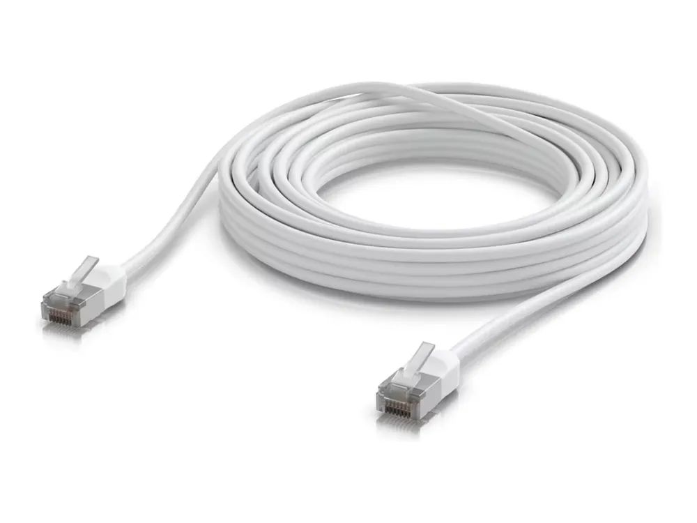 Ubiquiti UniFi - Patch-Kabel - RJ-45 (M) zu RJ-45 (M) 8m weiß