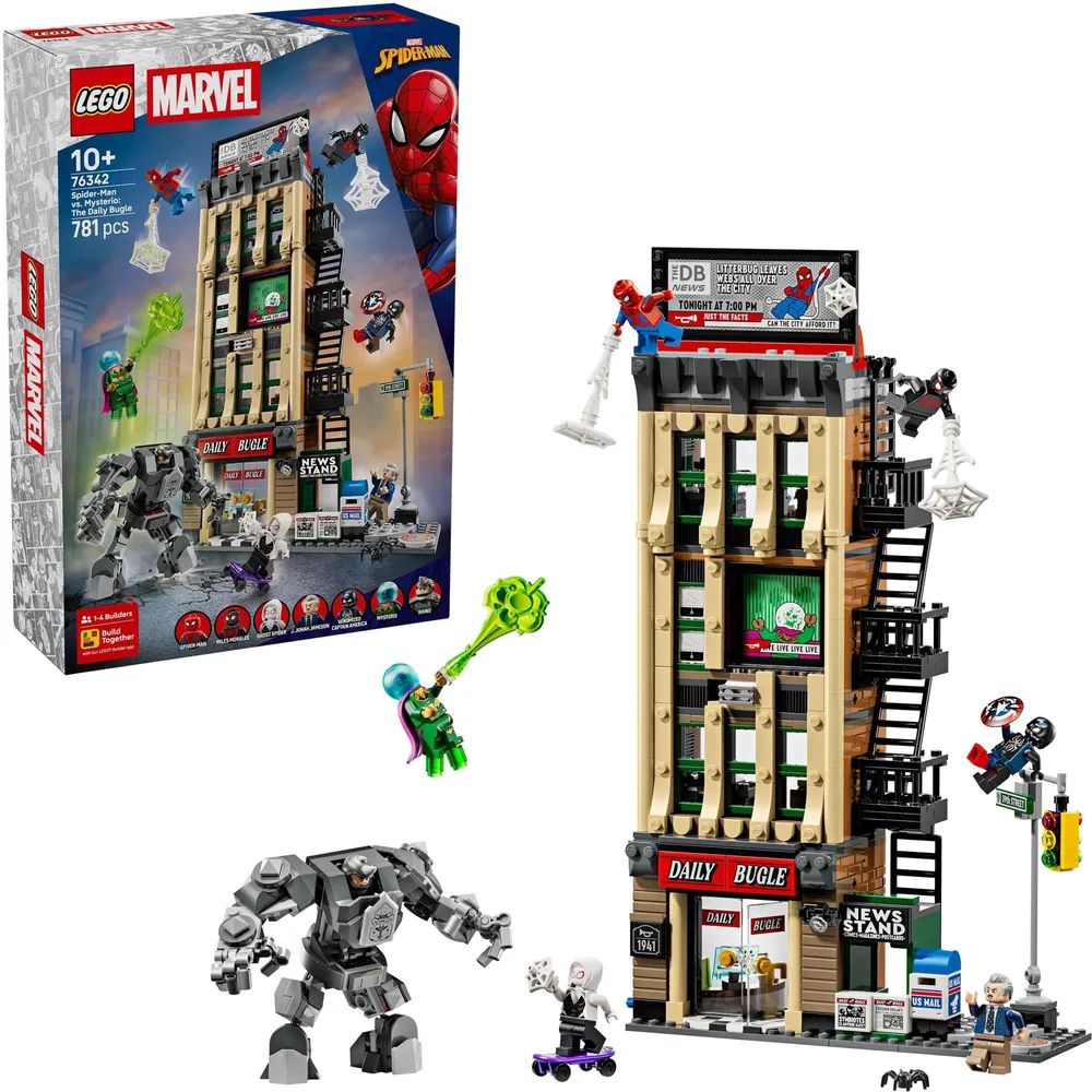 LEGO 76342 - Marvel - Spider-Man vs. Mysterio Daily Bugle
