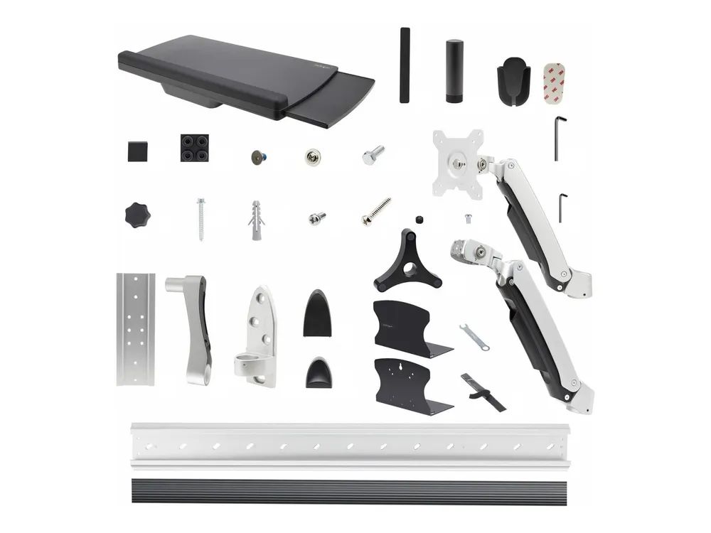 StarTech.com Wall Mount Workstation, VESA Mount For 32" Monitors (22lb/10kg)