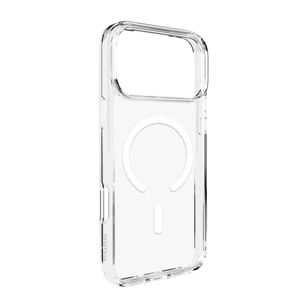PURO LITE MAG MagSafe kompatibles Cover für iPhone 17 PRO MAX, transparent