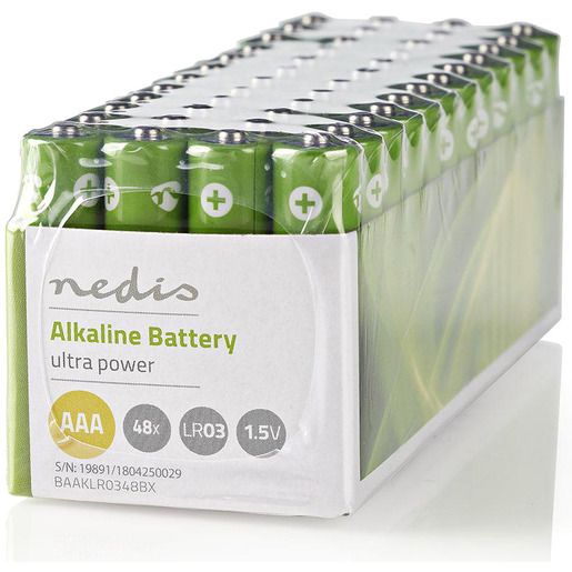 Nedis ALKALI-BATTERIE AAA 1,5V 48STK / NEDIS BAAKLR0348BX/48BOX BAAKLR0348BX