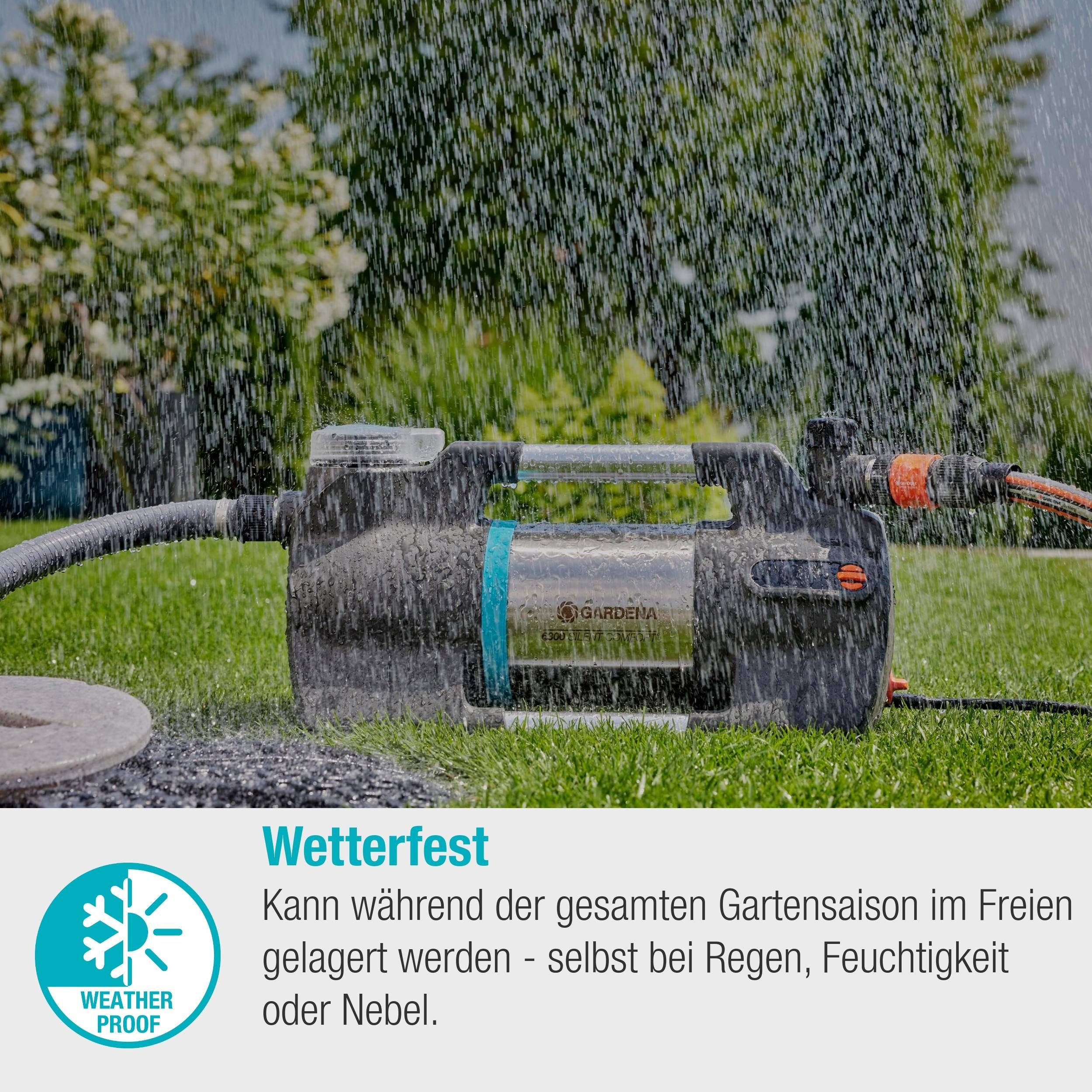Gardena Gartenpumpe 6300 SilentComfort