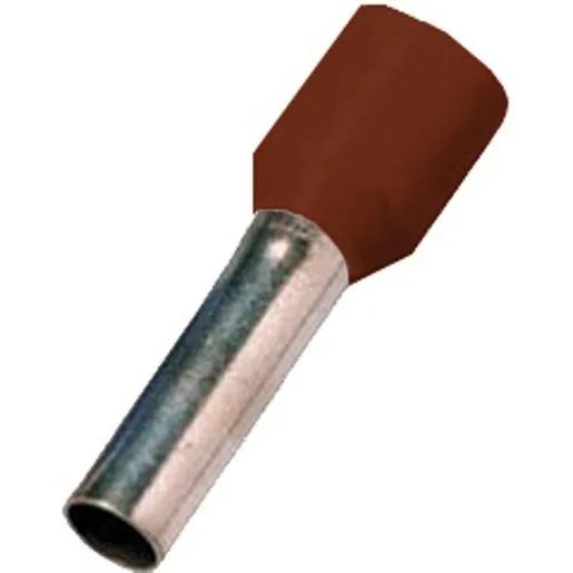 Intercable T4IS.ADERENDHÜL.10² 18MM VZ BR / INTCAB ICIAE1018BR DIN46228 ICIAE1018BR