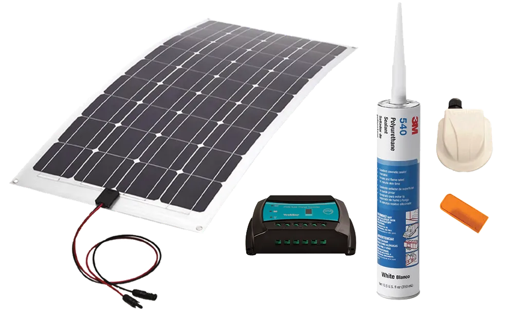 Euro-Accessoires Solarpaket TOP-HIT Flex 150 W (R)