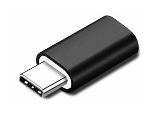 MicroConnect Lightning Adapter - 24 pin USB-C schwarz
