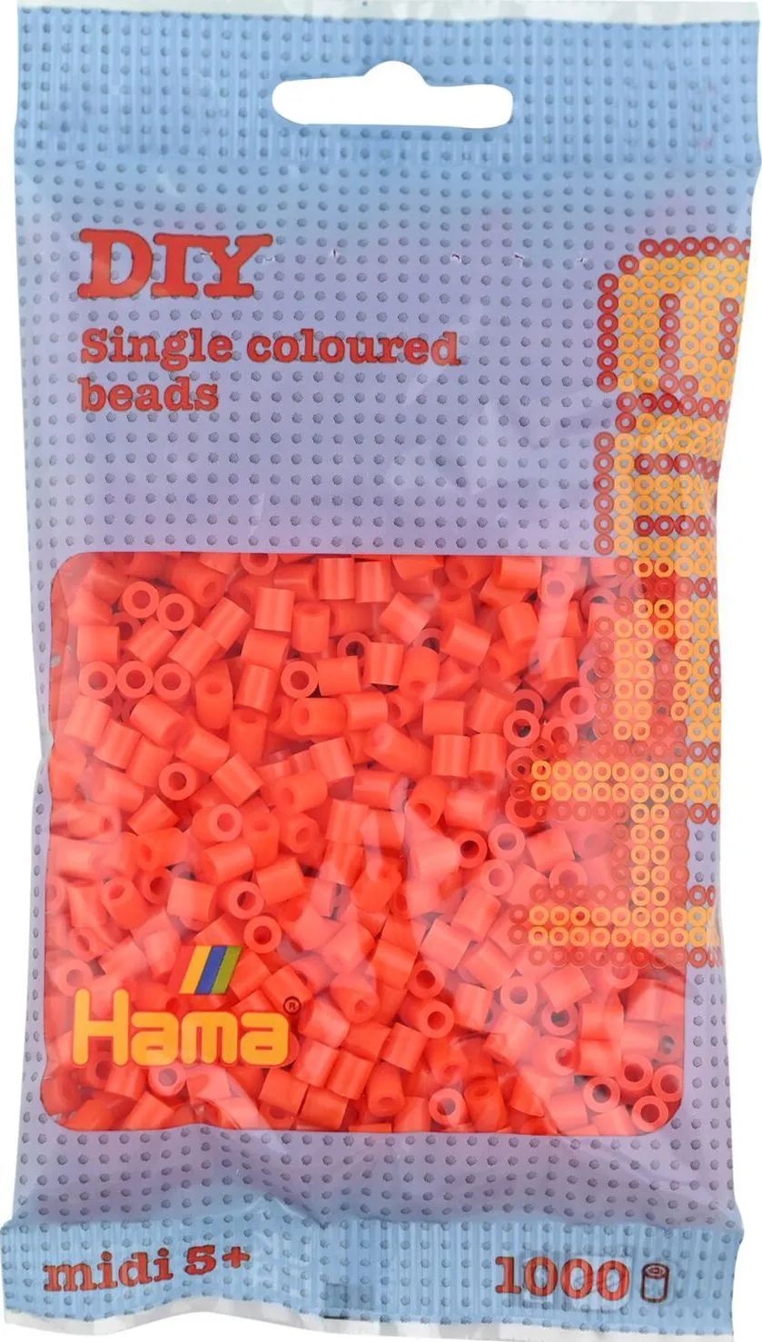 Malte Haaning Plastic A/S HAMA Perlen orange 1.000 Stück