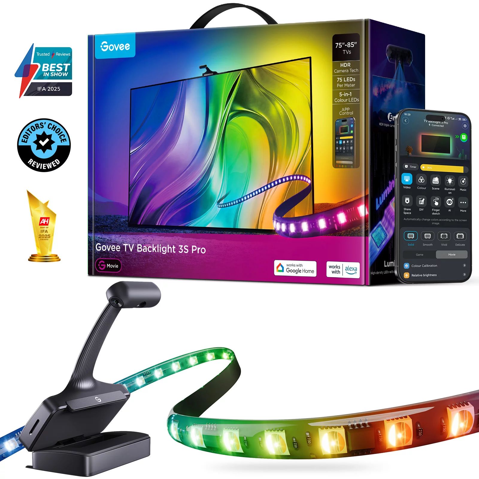 Govee Three-camera TV Backlight 75-85inches