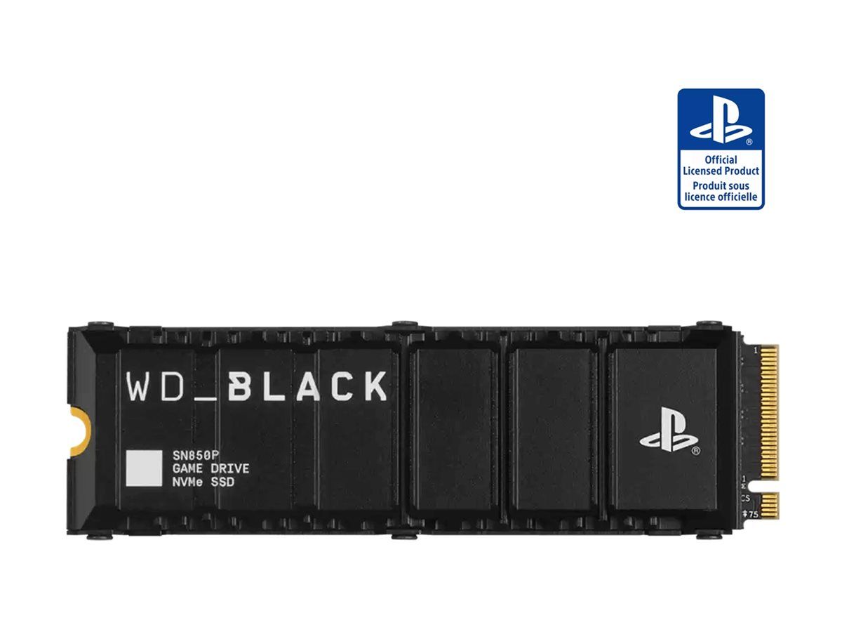 WD Black SN850P WDBBYV0080BNC-WRSN - Für PlayStation 5 - SSD - 8 TB - intern - M.2 2280 - PCIe 4.0 x4 (NVMe)