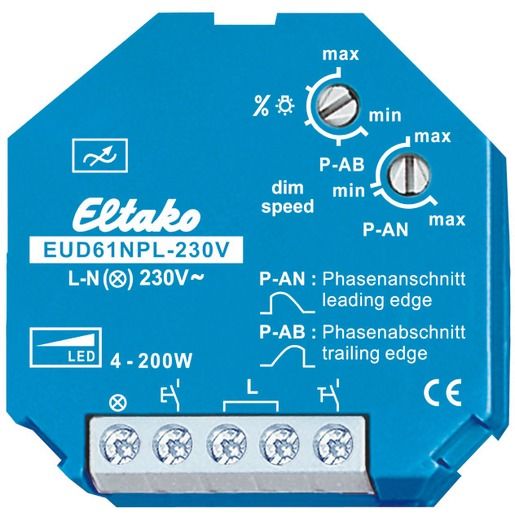 Eltako UNIVERSAL DIMMSCH.O.N 230V LED / ELTAKO EUD61NPL-230V 61100832