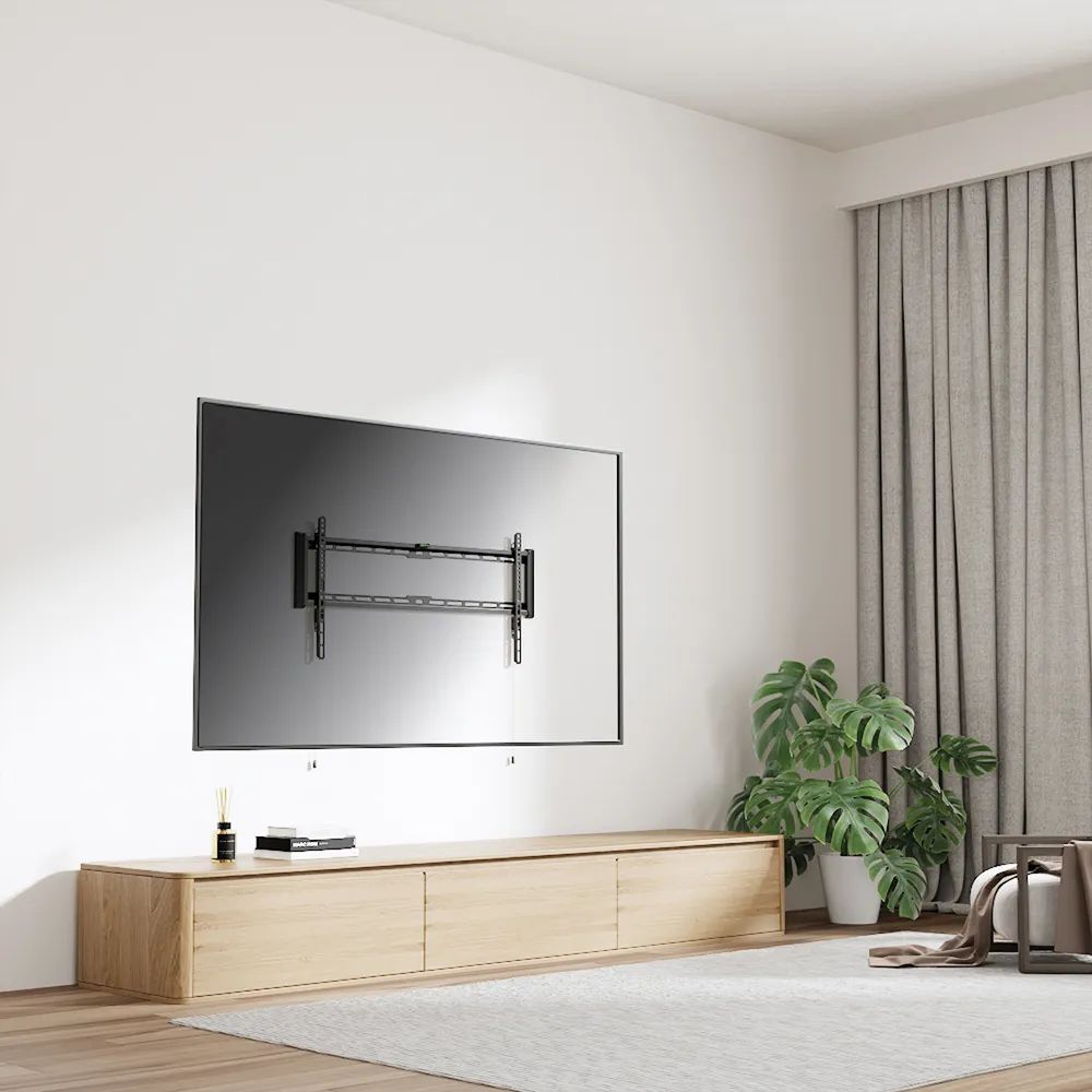 VALUE TV-Wandhalterung, fest, 43-90 Zoll, bis 75 kg