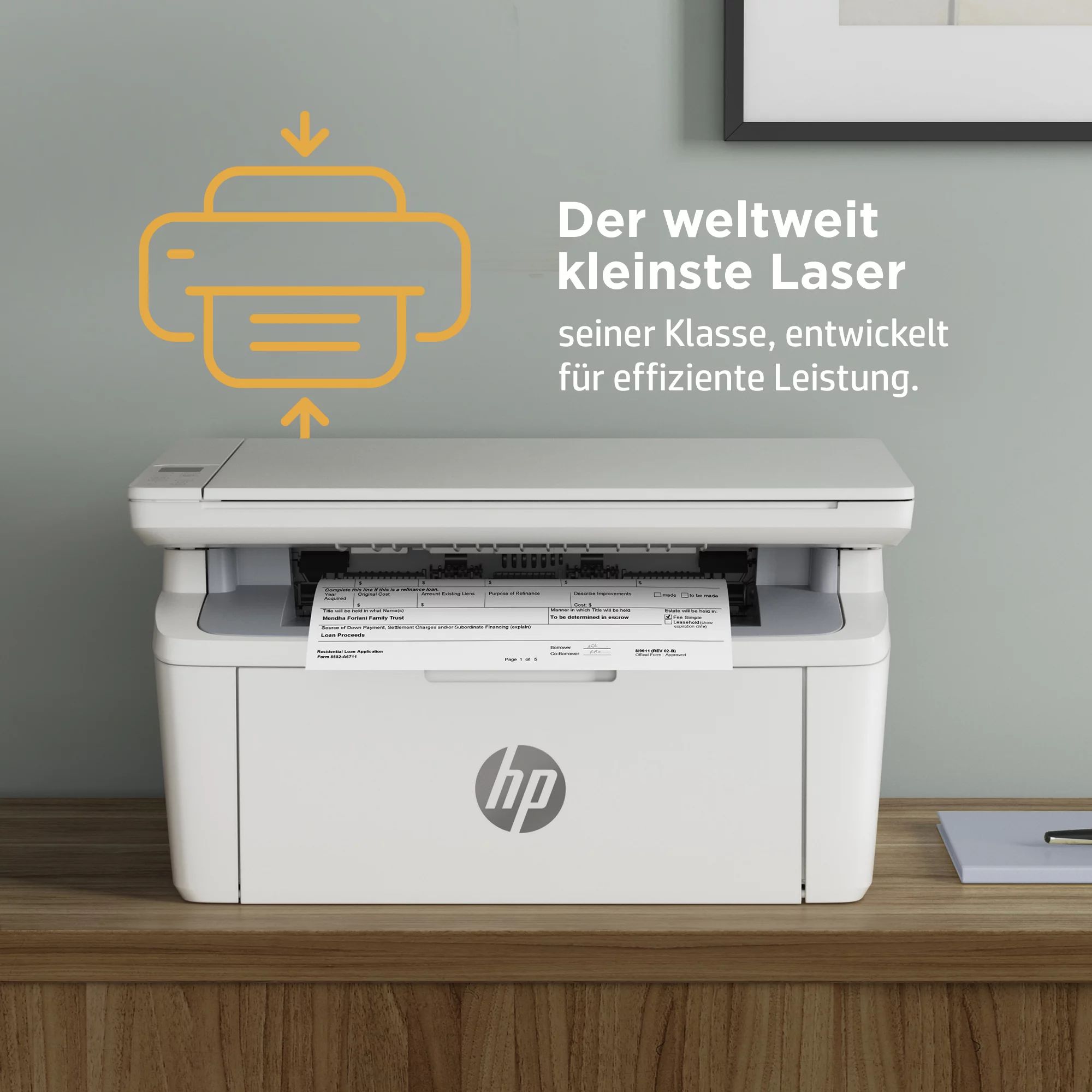 HP LaserJet MFP M140w - Multifunktionsdrucker - s/w - Laser - 216 x 297 mm (Original)