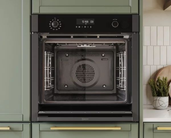 Neff Einbau-Backofen 71 Liter mit Pyrolyse - schwarz