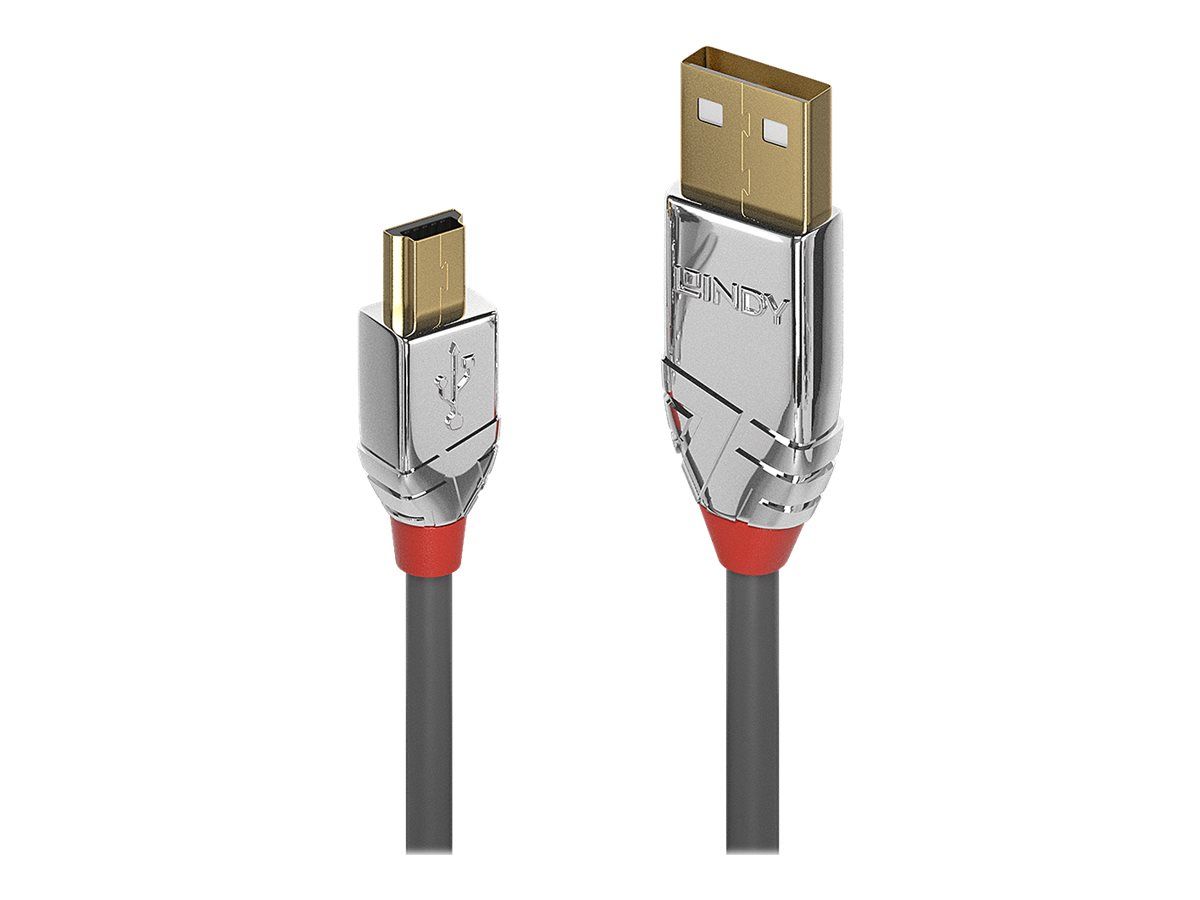 Lindy CROMO - USB-Kabel - USB (M) bis Mini-USB, Typ B (M)