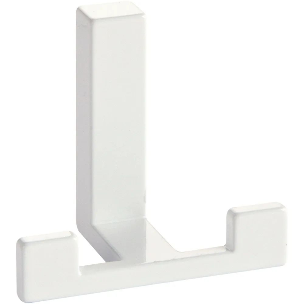 Siro Mantelhaken Doradus 1 Breite 70 mm, Höhe 61 mm, ZN weiß glänzend