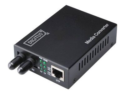 DIGITUS Fast Ethernet Medienkonverter, RJ45 / ST