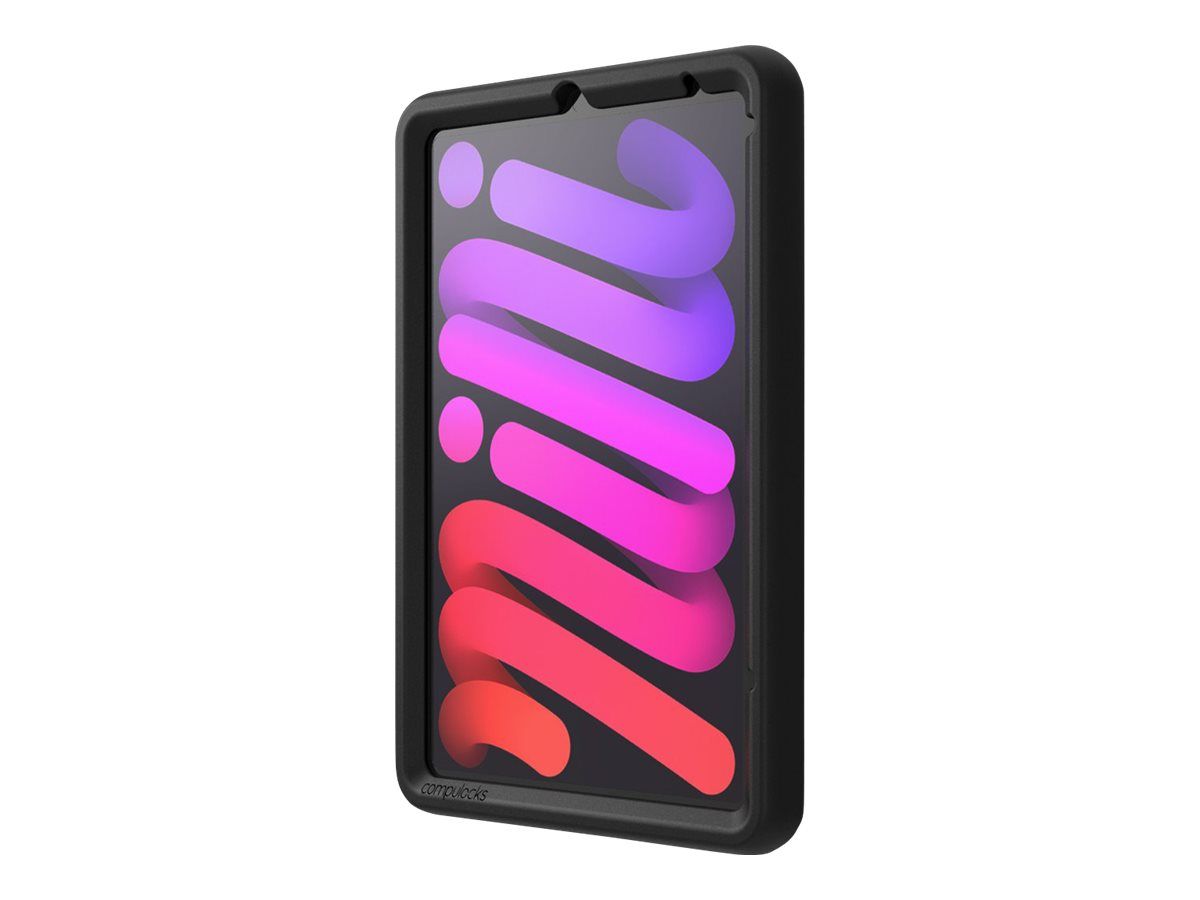 Compulocks Rugged Edge Case for iPad Mini 8.3" - Stoßstange für Tablet - widerstandsfähig - Gummi - Schwarz - für Apple iPad mini (6. Generation)