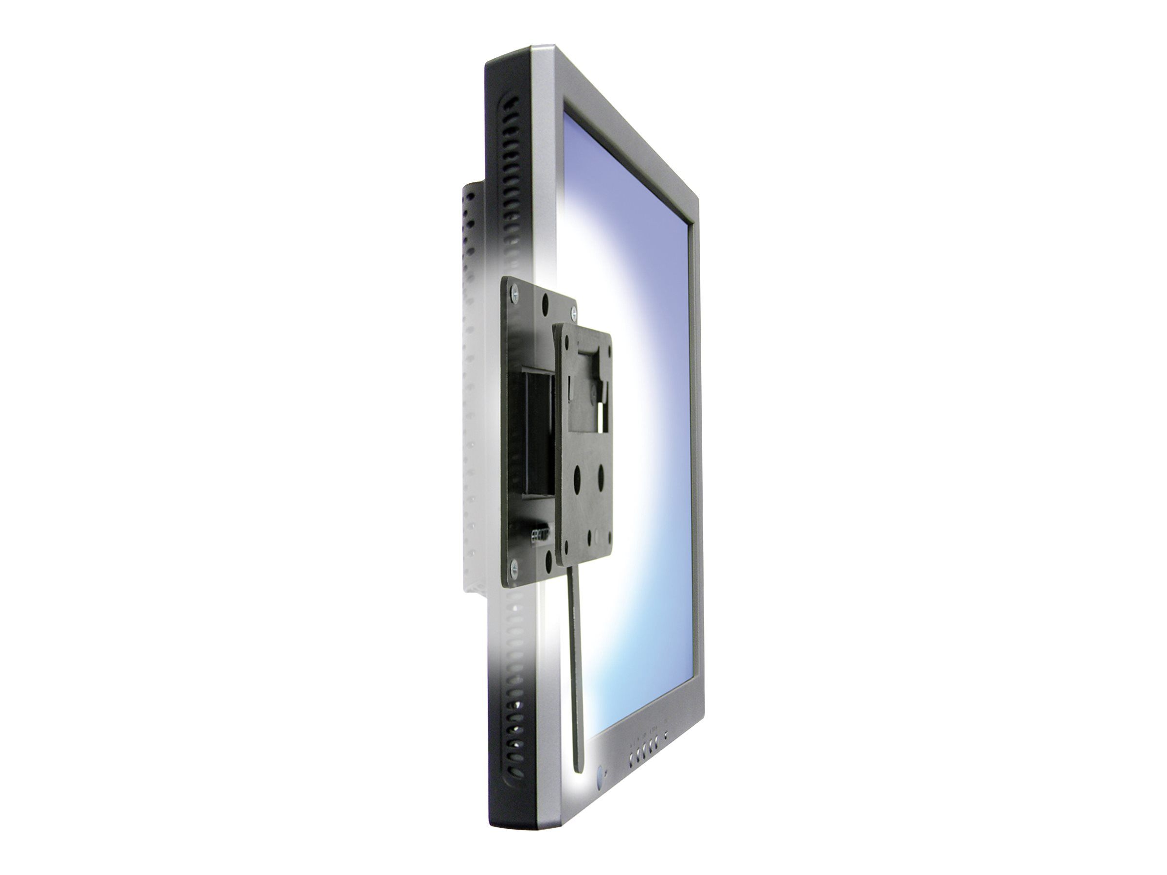 Ergotron FX30 - Befestigungskit (Wandmontage) - für LCD-Display - Stahl - Schwarz - Bildschirmgröße: bis zu 68,6 cm (bis zu 27 Zoll)