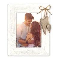 Zep Lille white 13x18 Holz Portrait mit Herzen RE657W