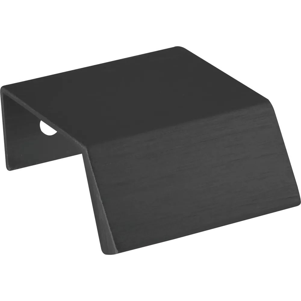 Furnipart Griffleiste Bench LA 20, Länge 40 mm, Aluminium schwarz matt gebürstet