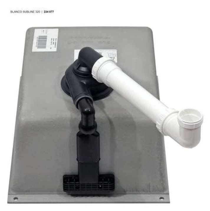 Blanco Subline 320-U Silgranit felsgrau o.