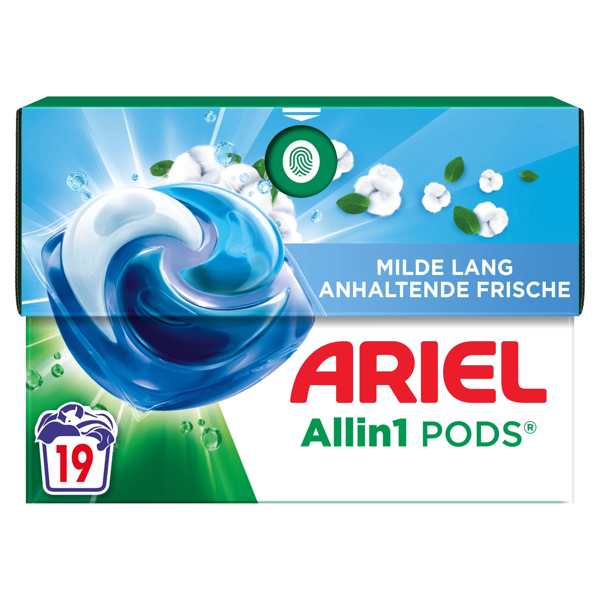 Ariel All-in-1 Pods Frische Baumwollblüte - 19WL