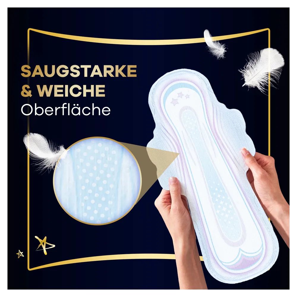 always Ultra Binde - Größe 5 - Secure Night Extra mit Flügeln Gigapack 20