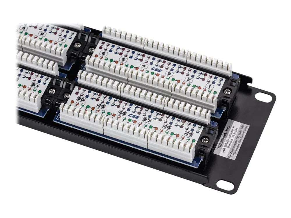 TRENDnet Patch Panel - CAT 5e - UTP - 48 Ports