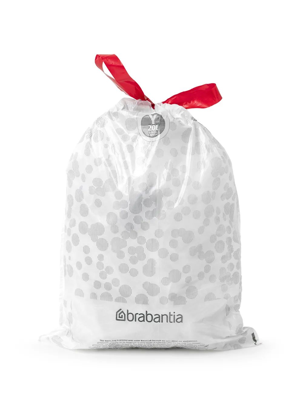 Brabantia PerfectFit Müllbeutel Y, 20L, 40/Rolle, White