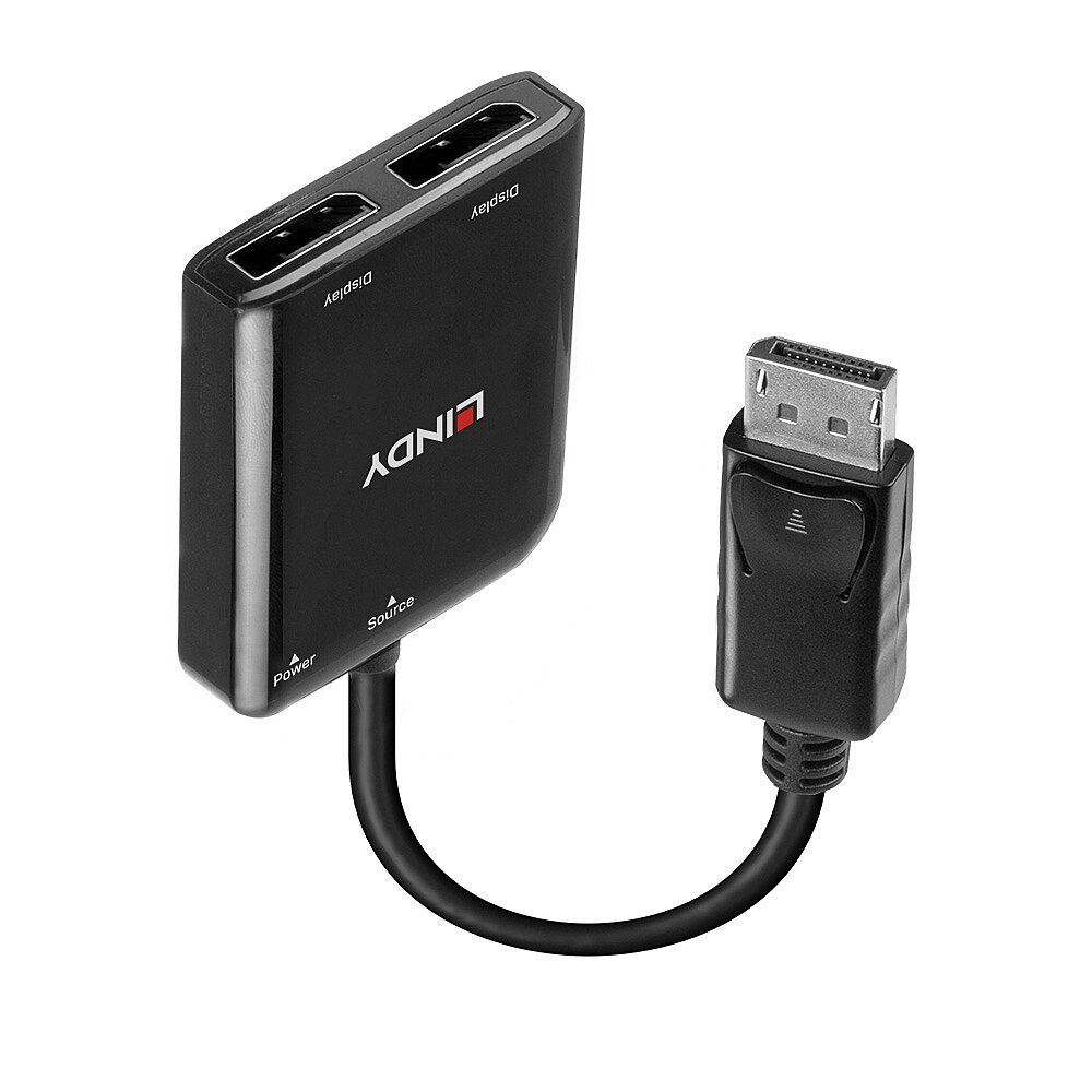 Lindy Video-/Audio-Splitter - MST Hub - 2 x DisplayPort