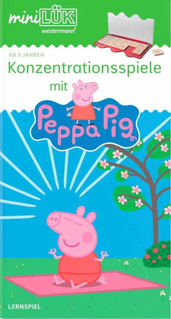 Westermann Lernwelten GmbH ML Konzentrationsspiele mit Peppa Pig