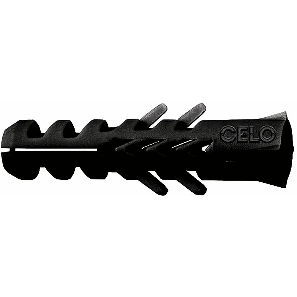 Celo Befestigungssysteme GmbH Industriedübel Nylon F 6 schwarz in Grosskartons