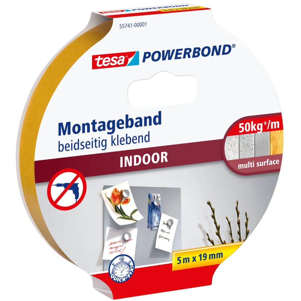 tesa® Universalklebeband – 15 m x 25 mm – stark haftend für Reparatur & Verpackung