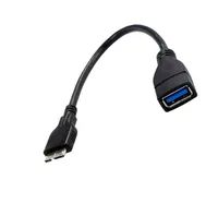 ALLNET USB_3.0_OTG_MICRO_ADAPTER USB Kabel 0,15 m USB A Micro-USB B Männlich Schwarz
