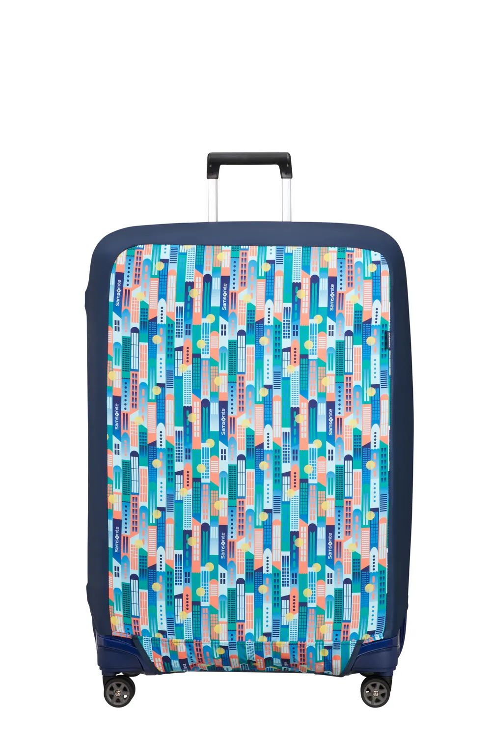 SAMSONITE TA REVOLUTION FOLDABLE LUGGAGE COVER XL, CITY PRINT