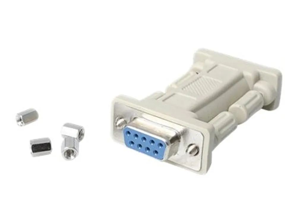 StarTech.com DB9 RS232 Serieller Nullmodem-Adapter – Buchse/Buchse - Nullmodemadapter - DB-9 (W)