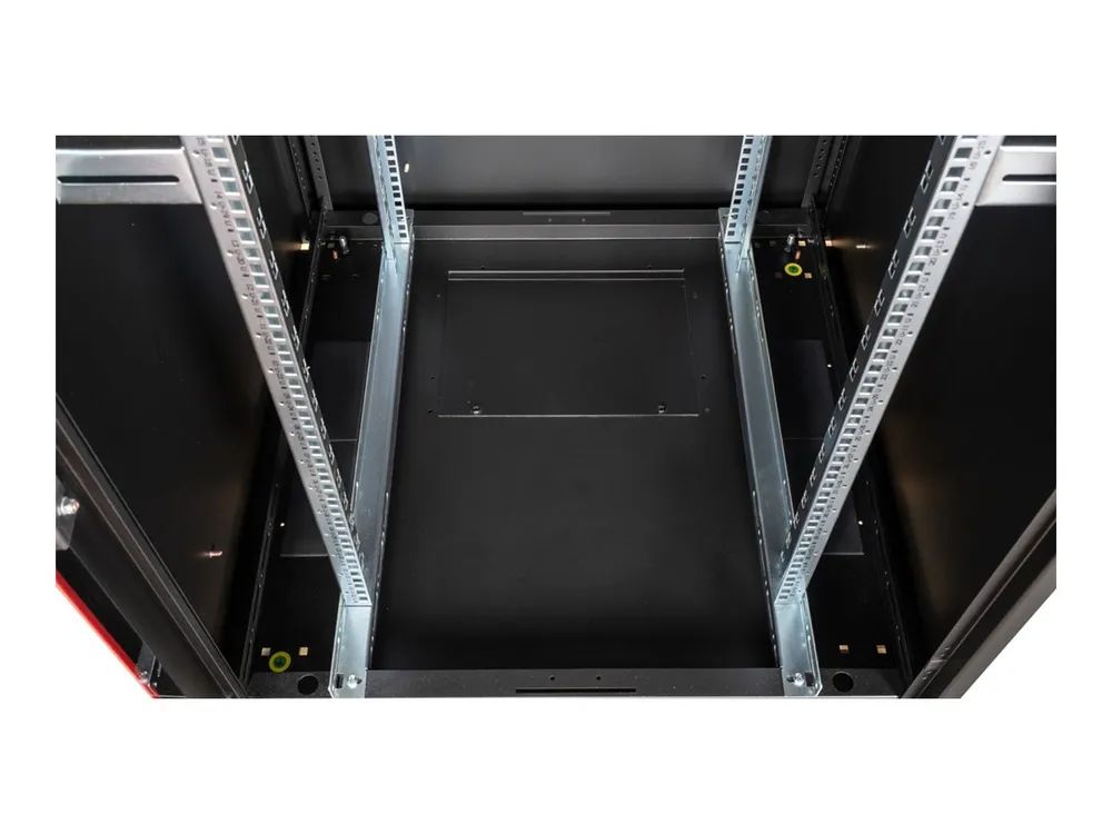 ROLINE Basic - Schrank Netzwerkschrank - Glas Tür, 800 x 800 (B x T)